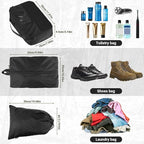 Tactical Packing Cubes 6 Packs Lightweight Luggage Set Packing for Outdoor Organization Travel Accessories Bag Utility Travel Storage Bag