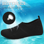 ANLUKE Womens Mens Water Shoes Barefoot Quick-Dry Aqua Socks for Beach Swim Surf Water Sport