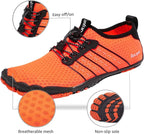 Racqua Water Shoes Quick Dry Barefoot Beach Aqua Sport Swim Surf Pool Hiking Diving Walking for Men Women