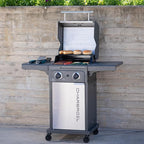 Charbroil Performance Series 2-Burner Gas Grill Cabinet, Stainless Steel - 463638125