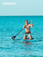 10’6’’ Portable Inflatable Stand Up Paddle Board (SUP) for Adults and Youth with Non-Slip Deck – Complete Accessories Kit, Perfect for Fishing, Yoga, Fitness & Family Fun