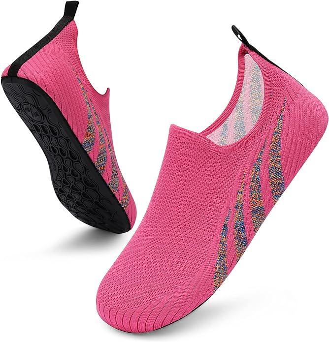 ANLUKE Womens Mens Water Shoes Barefoot Quick-Dry Aqua Socks for Beach Swim Surf Water Sport