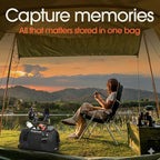 Earth Pak Waterproof Duffel Bag - Heavy Duty Motorcycle Dry Bag with Large Storage Space Perfect for Traveling, Camping, Kayaking, Fishing & Canoeing Bag 50L/70L/90L/120L Sizes