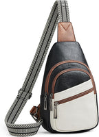 Sling Bag Crossbody Bags for Women Small Cross Body Bag Fanny Packs Chest Sling Purse for Daily Travel Leisure Sport