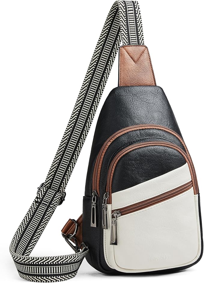 Sling Bag Crossbody Bags for Women Small Cross Body Bag Fanny Packs Chest Sling Purse for Daily Travel Leisure Sport