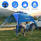 3-in-1 Instant Pop Up Tents for Camping, 2/4/6 Person Camping Tent,60s Automatic Quick Easy Setup Tent, Waterproof Stand Up Family Tents for Camping,Outdoor, Hiking,Beach