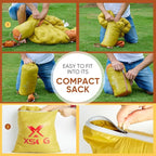 Ultralight Down Sleeping Bag for Adults, 1.92lbs 32-55F 650 Fill Down, Lightweight Compact Mummy Backpacking Sleeping Bag for Outdoor Camping and Hiking, Compressible -MFH500