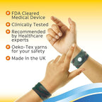 Sea-Band Anti-Nausea Acupressure Wristband for Motion & Morning Sickness, Child, 1 Pair Camouflage