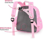 STEAMEDBUN Corduroy Kids Backpack for Girls 5-8: Girls Backpack for Elementary Kindergarten - 15 inch Cute Backpacks for Kids - Rainbow