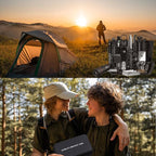 Survival Kit 34 in 1 Emergency Tactical Survival Gear Camping Tool Accessories Equipment Gifts for Men Christmas Stocking Stuffers Valentines Birthday Fathers Day for Dad Husband