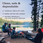 Superior Trading Premium Fatwood Fire Starter Sticks, Natural Kindling for Fireplaces, Wood Stoves, Winter Camping Fire Starter, Fire Lights, 10 lbs