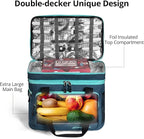 Maelstrom Collapsible Soft Cooler Bag, 24/30/60/75 Cans Beach Cooler, Ice Chest, Leakproof & Portable for Beach, Camping, Road Trips & Grocery Shopping