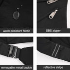 Light And Slim Crossbody Sling Bag Unisex Water Resistant Anti-Theft Shoulder Bag Outdoor Casual Hiking Daypack Personal Pocket Bag