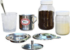 AMT 13 oz Coffee Maker - Vietnamese Phin Filter, 2-3 Servings, Screw Down Coffee Dripper for Home Office