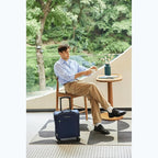 Verage 14-Inch Underseat Carry On Luggage with Spinner Wheels & USB Charging Port, Wheeled Suitcase for Airlines, Lightweight Overnight Bag for Men and Women (14-Inch Compact Underseat Pro)