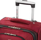SwissGear Sion Softside Expandable Luggage, Burgundy, Carry-On 21-Inch