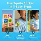 BugMD Squito Stickers Mosquito Repellent Patch Stickers for Kids (390 Patches), Safe & Effective Insect Repellent Patches for Toddlers, Kids, Camping, Beach & Outdoor Essentials