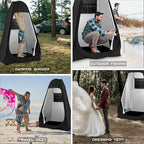 GOLDCAMP Camping Shower Tent Privacy Tent - Pop Up Changing Toilet Portable Sun Shelters Dressing Room Instant Outdoor for Camping Hiking Beach Picnic Fishing with Carrying Bag