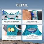 N NEVO RHINO Running Hydration Vest for Women 1.5L Water Bladder Backpack 5L Small -Lightweight Breathable Hydration Vest for Hiking Trail Running Cycling Marathon for Women