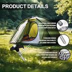 16 Pack Screw in Tent Stakes Heavy Duty,8 Inch Ground Anchors Screw in,Metal Stakes with Hex Head Driver,Camping Tent Accessories.(Black)