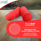 Hearos Radical Protection Foam Ear Plugs, Hearing Protection, NRR 33, 12 Pair, Orange (5801)