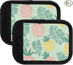 Pineapple Leaf Luggage Handle Wrap for Suitcase Luggage Tags Handle Covers Identifiers Soft Decorations Travel Accessories 2 Pack
