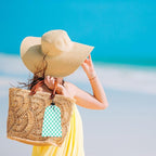 Beach Blanket, Waterproof Sandproof Beach Mat Lightweight Outdoor Picnic Blanket for Travel, Camping, Hiking