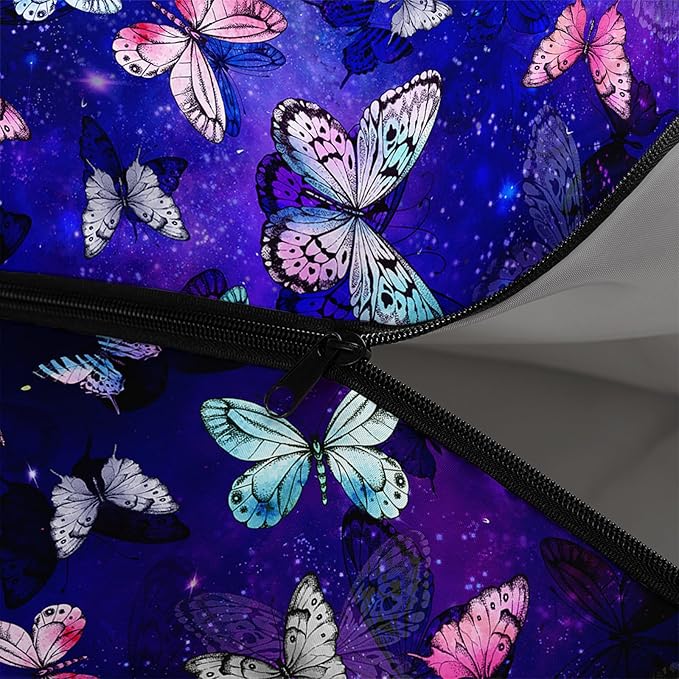 Sleeping Bags for Adults Youth Kids,3D Printing Camping Sleeping Bag for Girls Boys Lightweight Waterproof Cold/Warm Weather Sleeping Bag for 3 Seasons