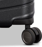 Framelock Max 21” Carry-On Hardshell Zipperless Luggage - Highly Secure Integrated Eazylock™ Mechanism - RightHeight™ Adjustable Handle System - 360° Spinner Wheels - Airline Approved - Asphalt Black