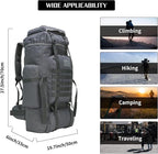 Hiking Backpack for Men 70L/100L Camping Backpack Military Rucksack Molle 3 Days Assault Pack for Climbing
