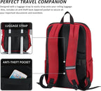 MAXTOP Deep Storage Laptop Backpack Business Anti-theft Backpacks[Water Resistant] College School Computer Bookbag Fits 17 Inch Laptop