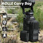 32 Oz Insulated Water Bottle - Stainless Steel Tactical Flask With Straw Lid & Chug Cap, Metal Military Water Bottle With Rugged, Removable Sleeve Can Place Items for Hiking Camping Hunting