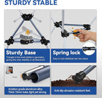 MARCHWAY Lightweight Folding Camping Chair with Spring Lock, Stable Compact Portable for Outdoor Camp, Travel, Beach, Picnic, Festival, Hiking, Backpacking (Lowback Dark Blue)