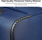 Hanke Luggage Sets 2 Piece Softside Expandable Luggage With Spinner Wheels TSA Lock,Travel Luggage Rolling Suitcase Checked Luggage Blue(20/28)