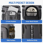 Cooler Backpack, Lightweight and Large Capacity Soft Backpack Cooler, Leak Proof Cooler Bag for Men Women