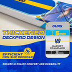 TRUISLAND Inflatable Paddle Board, Stand Up Paddle Board with Backpack, Non-Slip Thickened Deckpad, Waterproof Phone Case, Leash, Paddle, Hand Pump