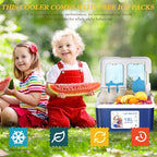 11Qt 19Qt Insulated Portable Cooler Leak-Proof Ice Chest Lunch Box Hard Coolers with Extra Ice Pack for BBQ, Camping, Pincnic