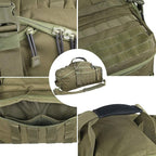 Miramrax Travel Duffle Bag Backpack for Men - Large Tactical Bags Weekender Gym Bag for Overnight Traveling Military Workout Deployment Sports (Green, 45L)