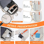 BECOJADDE 15L Small Hiking Backpack for Men Women Foldable Packable Back Pack Ultralight Hiking Daypack for Travel Camping Outdoor, Beige