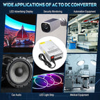 Upgraded 48V DC Power Supply 1200W 25A AC to DC Converter Switching Power Supply for Led Strip, Motor Pump, CCTV, 3D Printer, Electronic Instruments, Lab Computer