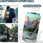 Outdoor Camping Blanket with Sherpa Lining, Extra Warm Thick Camp Blankets and Puffy Ultralight Soft Poncho DWR Camping Quilt for Cold Weather, Adventure, Sleeping, Backpacking 78"x 56"