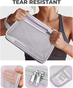 Percover Compression Packing Cubes 10-Piece Set, Packing Cubes Compression for Travel with Toiletry Bag, Laundry Bag & Shoe Bag, All-in-One Travel Organizer for Carry On & Checked Luggage, Purple