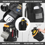 KXIAOCHEN Insulated Water Bottle, Stainless Steel Water Bottle, 2 Lids (Straw and Handle Lid),Wide Mouth Metal Water Bottles Keep Hot and Cold, Double Walled, Thermo Mug, Metal Canteen