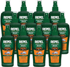 Repel Insect Repellent Sportsmen Max Formula Spray Pump 40% DEET, 6-Ounce, 12-Pack ,Yellow, 72.0 Fl.Oz