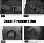 60L Hiking Backpack,Camping Backpack Lightweight Travel Daypack Waterproof Backpacking Bag for Men Women (Black)