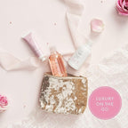 Kimono Rose Travel Set with Beauty Bag