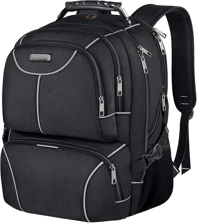 VECKUSON Lunch Bag Backpack, Insulated Cooler Lunch Box Backpack, Extra Large Travel Laptop Backpack TSA Friendly RFID Computer College bag for Women Men Fits 17.3 Inch Laptop