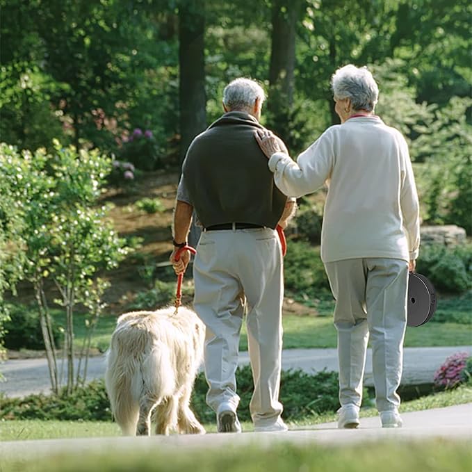 ALEVMOOM Upgraded Nylon Collapsible Stool with 500lbs Max Weight Portable Retractable Folding Telescoping Stools for Adults Chair for Outdoor Camping Fishing Hiking BBQ(Nylon Black)