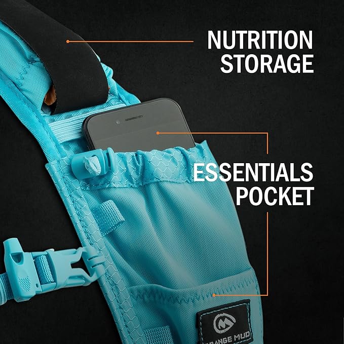 Orange Mud Endurance Pack V3.0 Running Vest – 2L Hydration Backpack for Trail Running, Hiking & Cycling – Lightweight, Breathable Mesh, Gear Pockets, Trekking Pole Loops