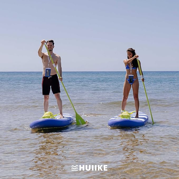 Paddle Board Paddle 2-in-1 Aluminum Sup Paddleboard Oar & Kayak Detachable 4 Piece | Double Sided Sup Oar Adjustable for Stand Up Board | Packable Paddleboard Ore & Kayak for Paddleboarding